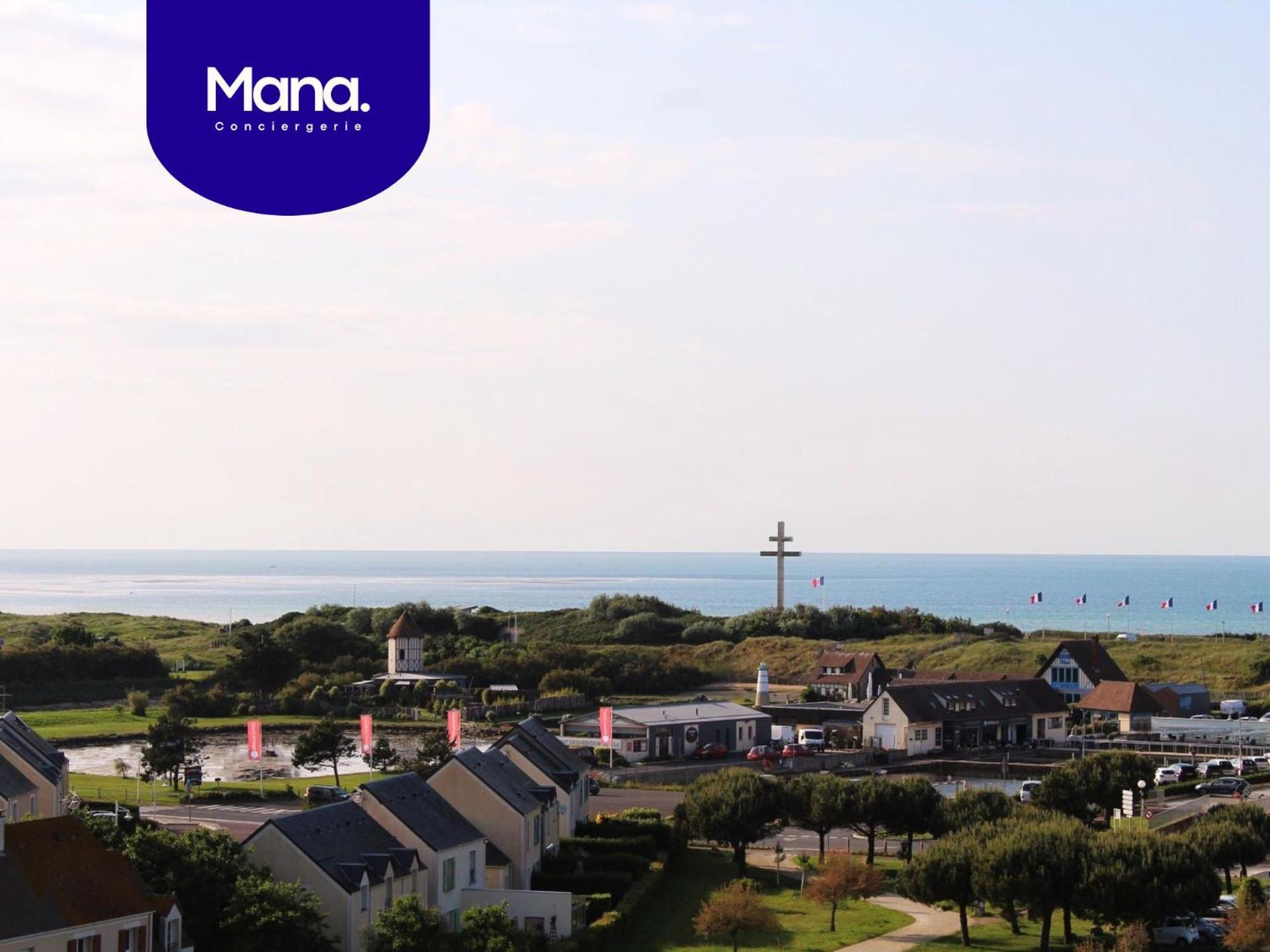 Ancre - Vue Sur Mer - Port Courseulles-Sur-Mer Kültér fotó