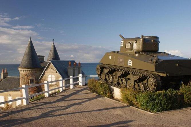 Ancre - Vue Sur Mer - Port Courseulles-Sur-Mer Kültér fotó