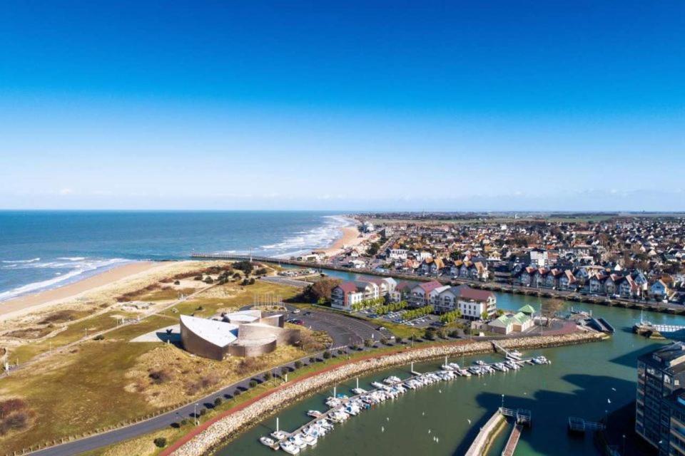 Ancre - Vue Sur Mer - Port Courseulles-Sur-Mer Kültér fotó